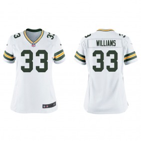 Women's Evan Williams Green Bay Packers White Game Jersey
