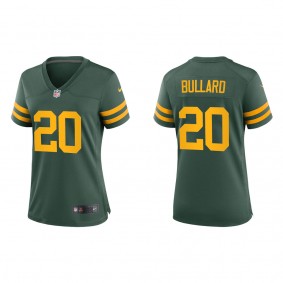 Women's Javon Bullard Green Bay Packers Green Alternate Game Jersey