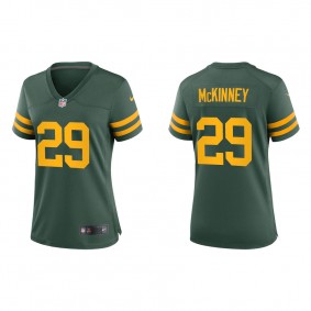 Women's Green Bay Packers Xavier McKinney Green Alternate Game Jersey
