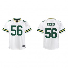 Youth Edgerrin Cooper Green Bay Packers White Game Jersey