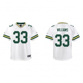 Youth Evan Williams Green Bay Packers White Game Jersey