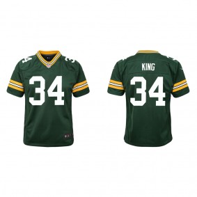Youth Kalen King Green Bay Packers Green Game Jersey
