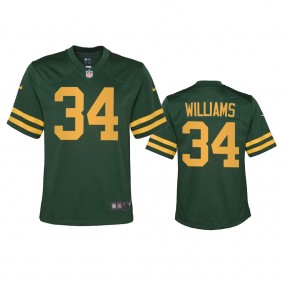 Youth Packers Dexter Williams Green Alternate Game Jersey