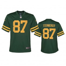 Youth Packers Jace Sternberger Green Alternate Game Jersey