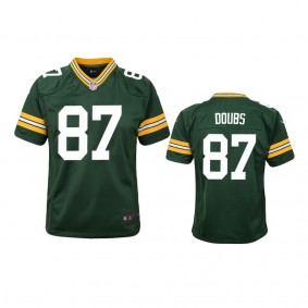 Youth Packers Romeo Doubs Green Game Jersey