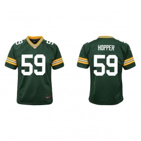 Youth Ty'Ron Hopper Green Bay Packers Green Game Jersey